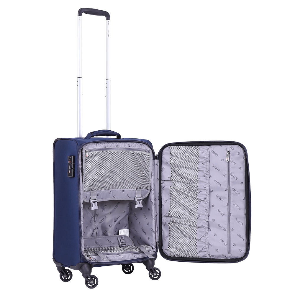 Vali kéo vải siêu nhẹ Sakos Winner 5 FG00 Size nhỏ S 15